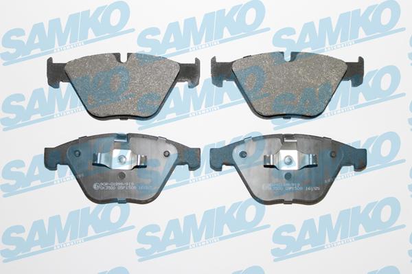 Samko 5SP1509 - Kit pastiglie freno, Freno a disco autozon.pro