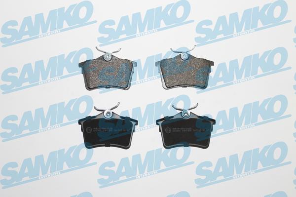 Samko 5SP1500 - Kit pastiglie freno, Freno a disco autozon.pro