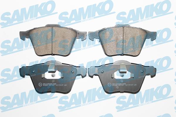 Samko 5SP1507 - Kit pastiglie freno, Freno a disco autozon.pro