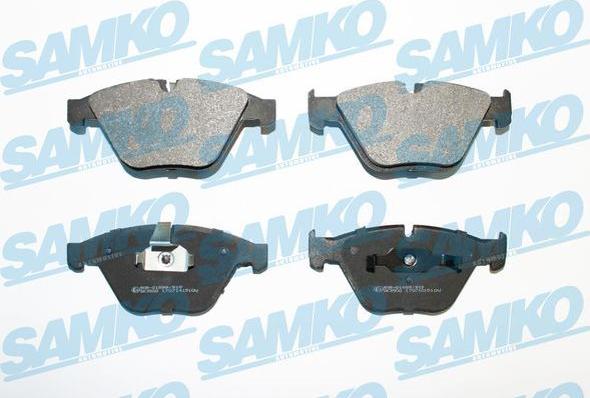 Samko 5SP1510 - Kit pastiglie freno, Freno a disco autozon.pro