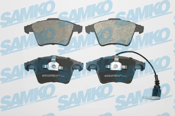 Samko 5SP1536 - Kit pastiglie freno, Freno a disco autozon.pro