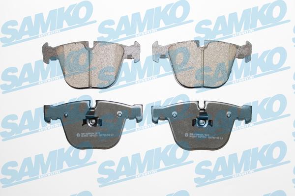 Samko 5SP1531 - Kit pastiglie freno, Freno a disco autozon.pro