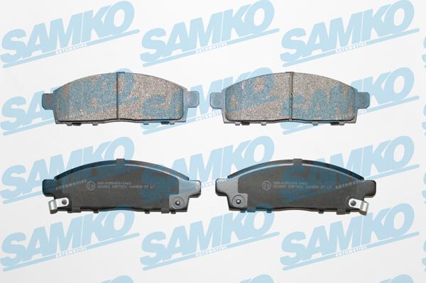 Samko 5SP1533 - Kit pastiglie freno, Freno a disco autozon.pro