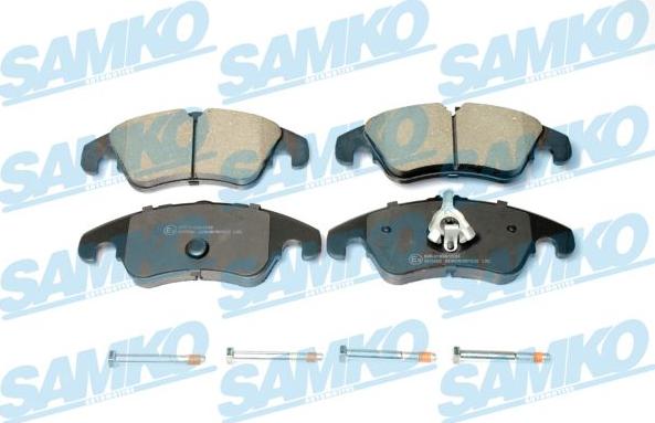 Samko 5SP1532 - Kit pastiglie freno, Freno a disco autozon.pro