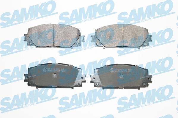 Samko 5SP1529 - Kit pastiglie freno, Freno a disco autozon.pro