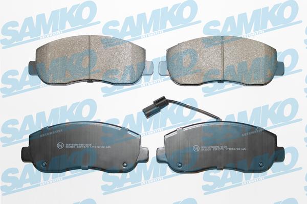 Samko 5SP1579 - Kit pastiglie freno, Freno a disco autozon.pro