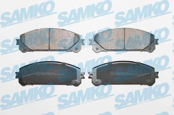 Samko 5SP1691 - Kit pastiglie freno, Freno a disco autozon.pro