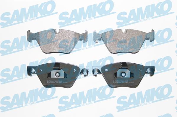 Samko 5SP1641 - Kit pastiglie freno, Freno a disco autozon.pro