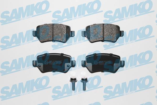 Samko 5SP1650 - Kit pastiglie freno, Freno a disco autozon.pro