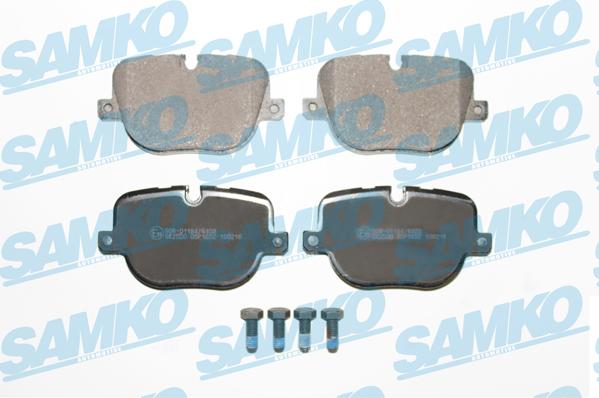 Samko 5SP1652 - Kit pastiglie freno, Freno a disco autozon.pro