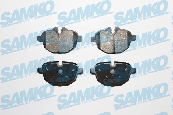 Samko 5SP1618 - Kit pastiglie freno, Freno a disco autozon.pro