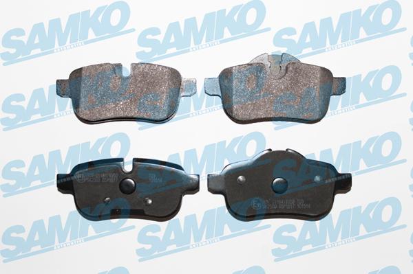 Samko 5SP1617 - Kit pastiglie freno, Freno a disco autozon.pro