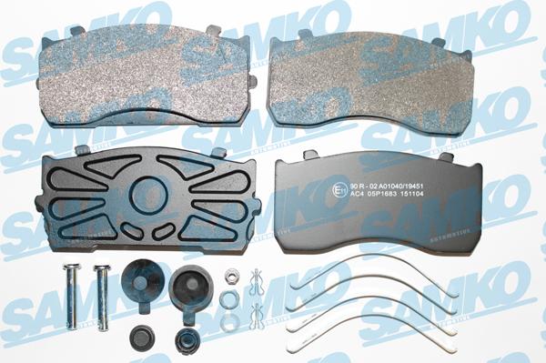 Mercedes-Benz 9674200220 - Kit pastiglie freno, Freno a disco autozon.pro