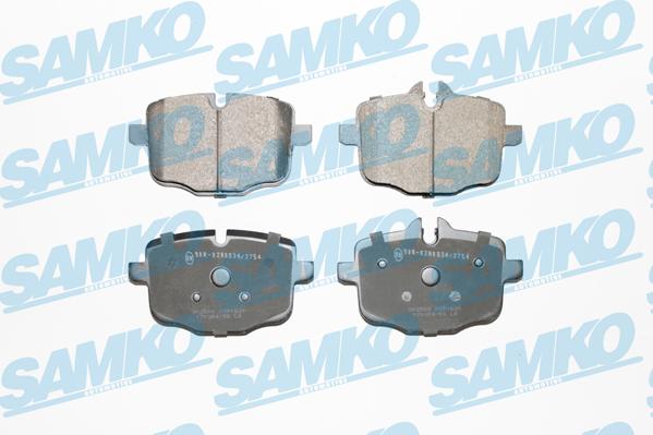 Samko 5SP1631 - Kit pastiglie freno, Freno a disco autozon.pro