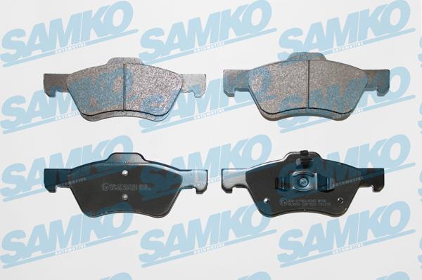 Samko 5SP1622 - Kit pastiglie freno, Freno a disco autozon.pro