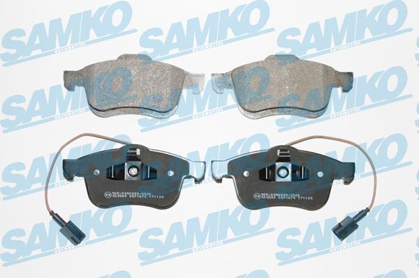 Samko 5SP1674 - Kit pastiglie freno, Freno a disco autozon.pro