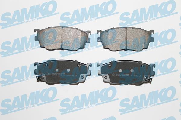 Samko 5SP1046 - Kit pastiglie freno, Freno a disco autozon.pro