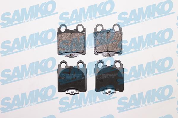 Samko 5SP1051 - Kit pastiglie freno, Freno a disco autozon.pro