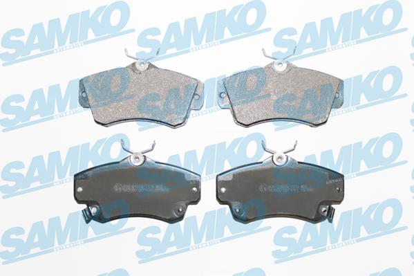 Samko 5SP1061 - Kit pastiglie freno, Freno a disco autozon.pro