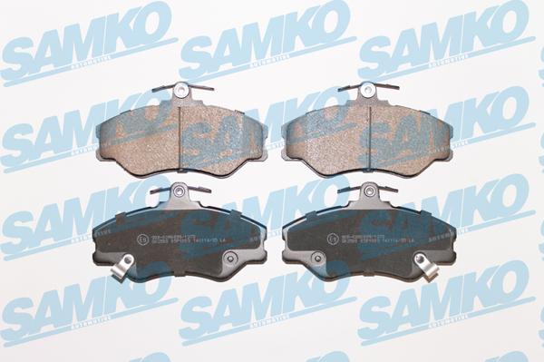 Samko 5SP1009 - Kit pastiglie freno, Freno a disco autozon.pro