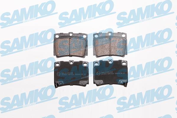 Samko 5SP1029 - Kit pastiglie freno, Freno a disco autozon.pro