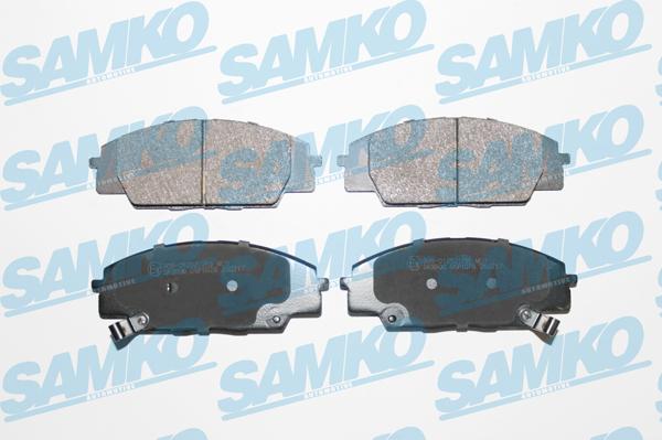 Samko 5SP1070 - Kit pastiglie freno, Freno a disco autozon.pro