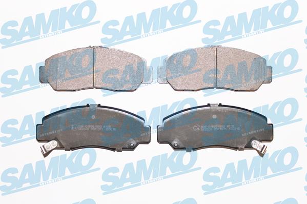 Samko 5SP1071 - Kit pastiglie freno, Freno a disco autozon.pro