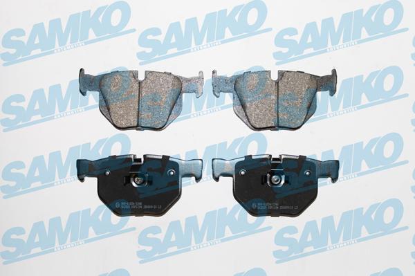 Samko 5SP1194 - Kit pastiglie freno, Freno a disco autozon.pro