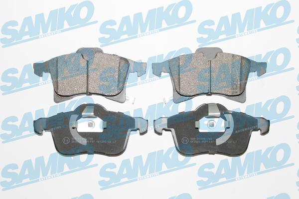 Samko 5SP1197 - Kit pastiglie freno, Freno a disco autozon.pro