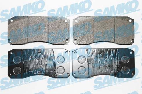 Samko 5SP1153 - Kit pastiglie freno, Freno a disco autozon.pro