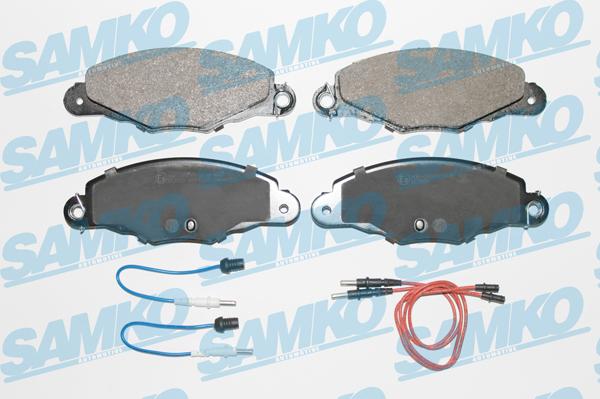 Samko 5SP1103 - Kit pastiglie freno, Freno a disco autozon.pro