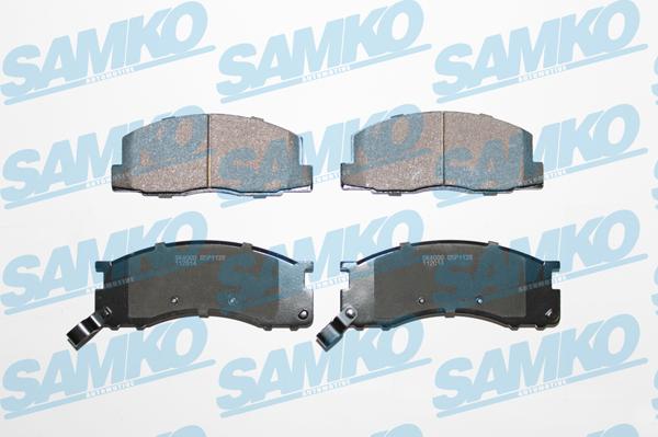 Samko 5SP1126 - Kit pastiglie freno, Freno a disco autozon.pro