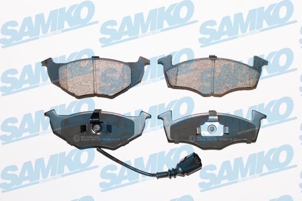 Samko 5SP1120 - Kit pastiglie freno, Freno a disco autozon.pro