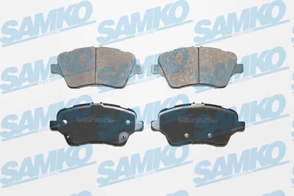 Samko 5SP1856 - Kit pastiglie freno, Freno a disco autozon.pro