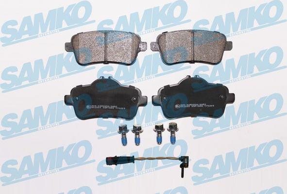 Samko 5SP1805A - Kit pastiglie freno, Freno a disco autozon.pro