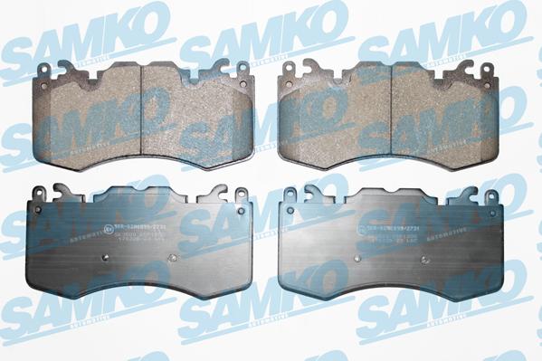 Samko 5SP1885 - Kit pastiglie freno, Freno a disco autozon.pro