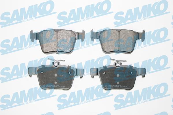 Samko 5SP1835 - Kit pastiglie freno, Freno a disco autozon.pro