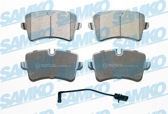 Samko 5SP1826C - Kit pastiglie freno, Freno a disco autozon.pro