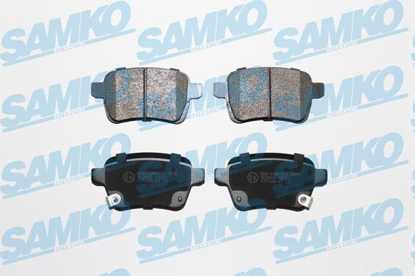 Samko 5SP1827 - Kit pastiglie freno, Freno a disco autozon.pro