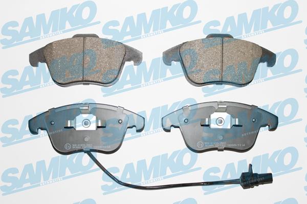 Samko 5SP1391 - Kit pastiglie freno, Freno a disco autozon.pro