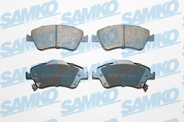 Samko 5SP1316 - Kit pastiglie freno, Freno a disco autozon.pro