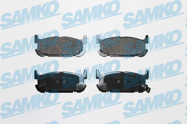 Samko 5SP1386 - Kit pastiglie freno, Freno a disco autozon.pro