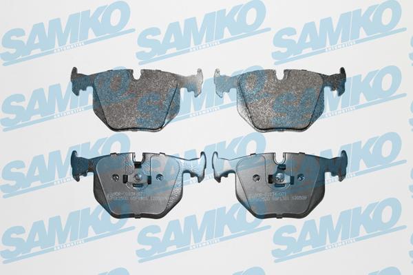 Samko 5SP1381 - Kit pastiglie freno, Freno a disco autozon.pro