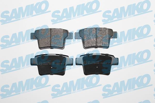 Samko 5SP1326 - Kit pastiglie freno, Freno a disco autozon.pro