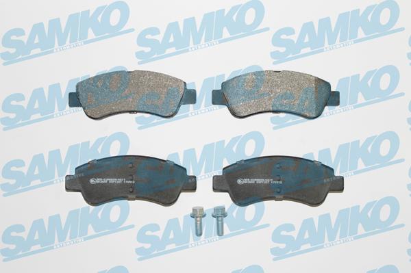 Samko 5SP1327 - Kit pastiglie freno, Freno a disco autozon.pro