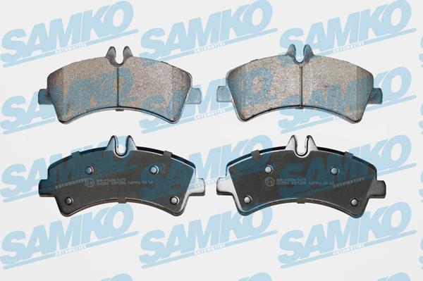 Samko 5SP1294 - Kit pastiglie freno, Freno a disco autozon.pro