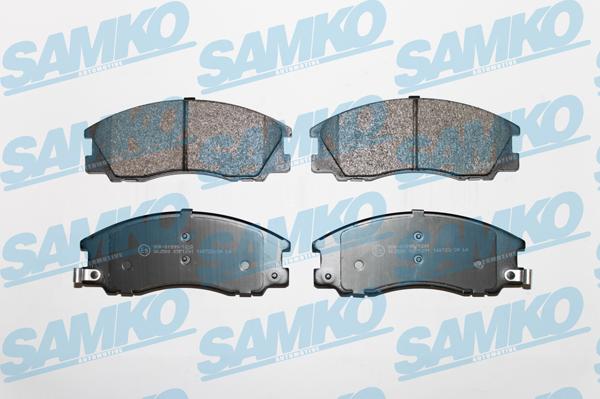 Samko 5SP1291 - Kit pastiglie freno, Freno a disco autozon.pro