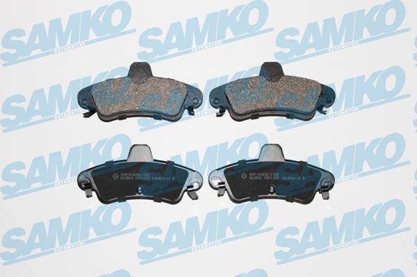 Samko 5SP1292 - Kit pastiglie freno, Freno a disco autozon.pro