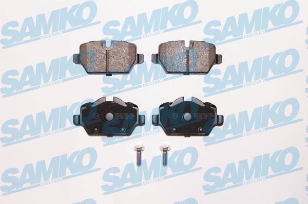 Samko 5SP1249 - Kit pastiglie freno, Freno a disco autozon.pro