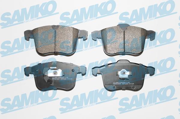 Samko 5SP1244 - Kit pastiglie freno, Freno a disco autozon.pro